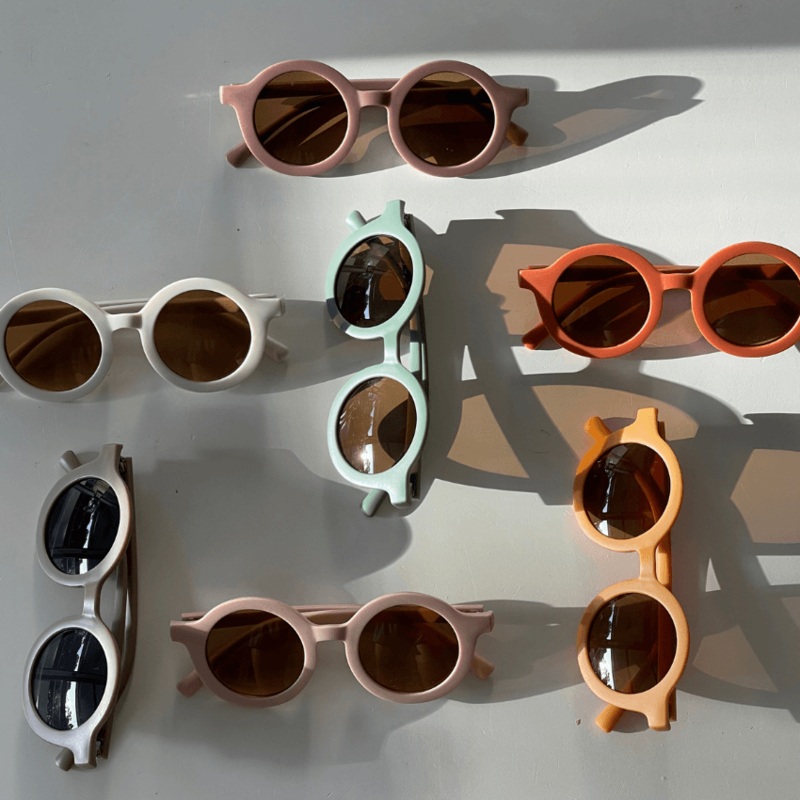 Sugar + Maple Round Sunglasses