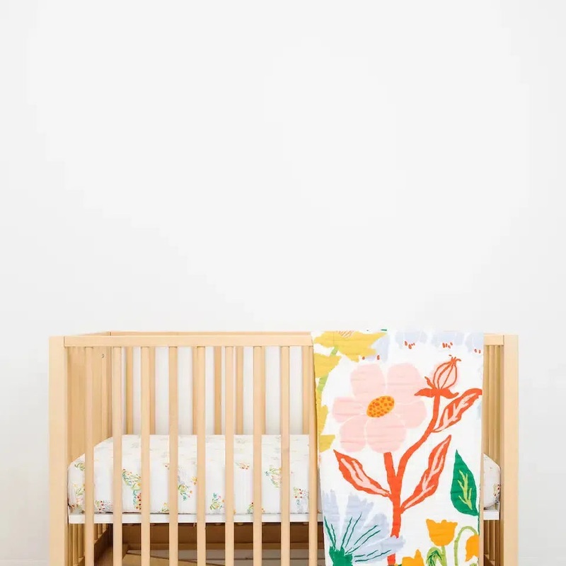 Clementine Kids – Cotton Muslin Quilt – Garden