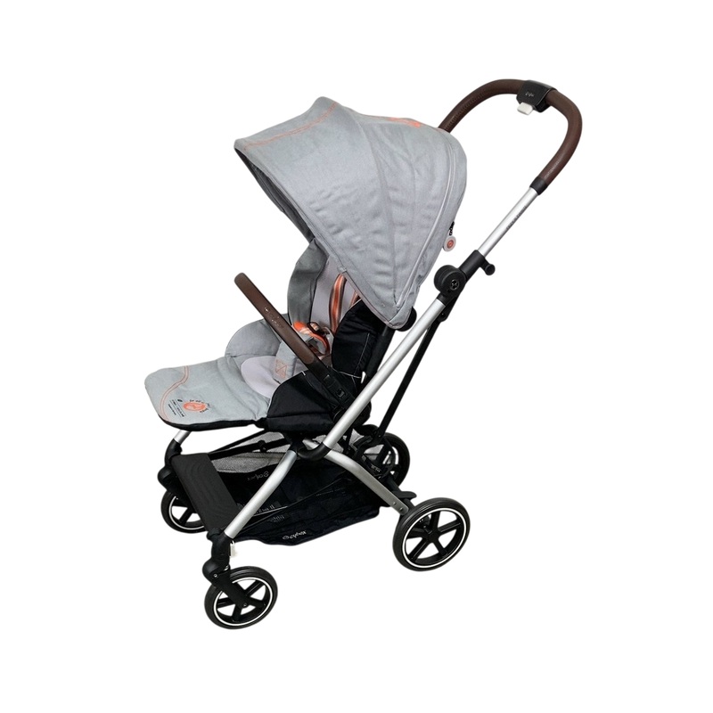 Cybex Eezy S Twist+2 Stroller , 2022, Lava Grey/ Mid Grey