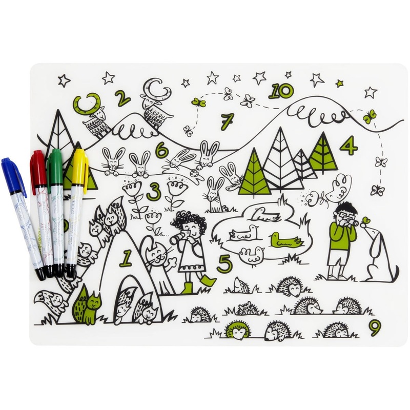 Modern-Twist Mark-Mat + 4 Markers – Numbers