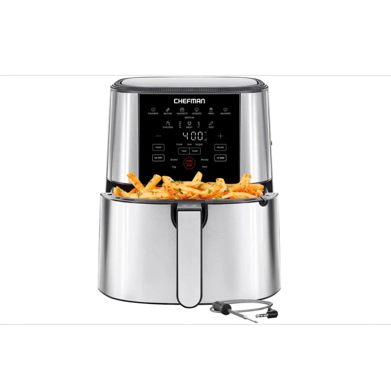 Chefman ExacTemp 5 Qt. Digital Air Fryer with Temperature Probe