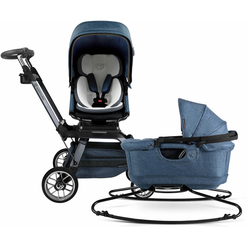 Orbit Baby G5 Stroll & Sleep Travel System – Titanium/Melange Navy