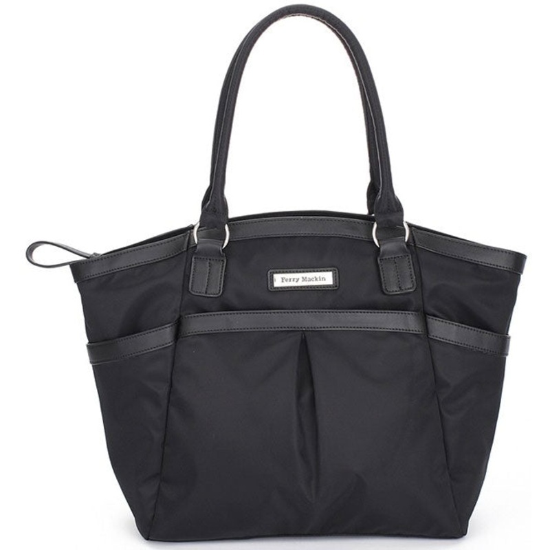 Perry Mackin Harper Diaper Bag in Black