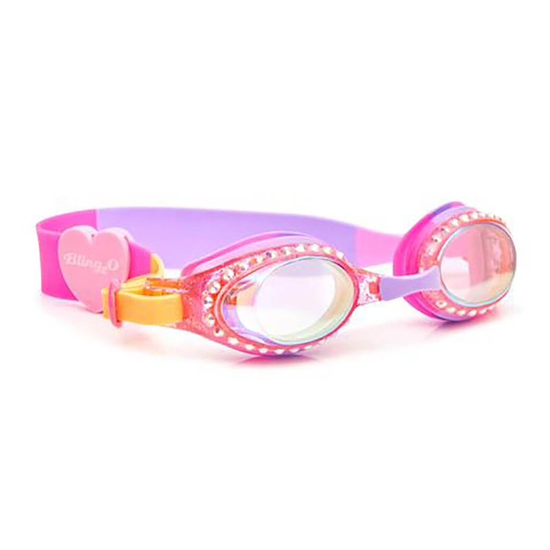 Bling2O Swim Goggles Classic Straw Blue Berry