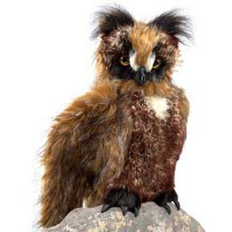 Great Horned Owl Puppet