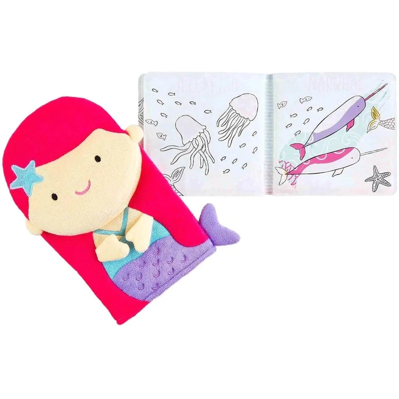 Mud Pie Mermaid Bath Book