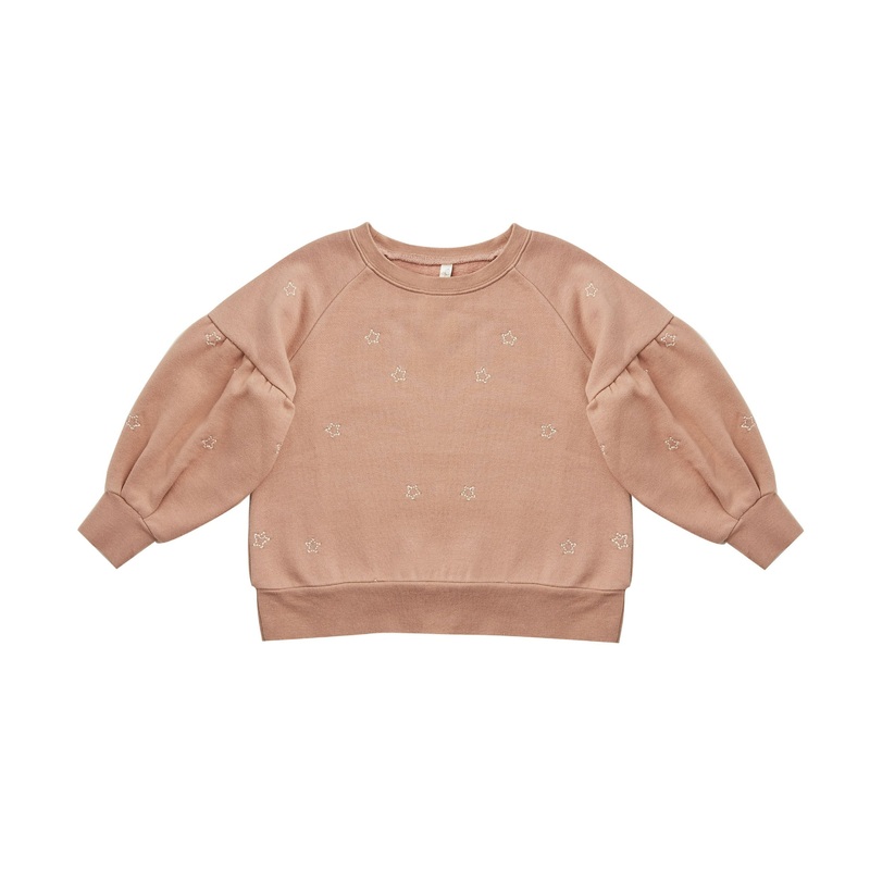 Puff Sleeve Sweatshirt – Stars