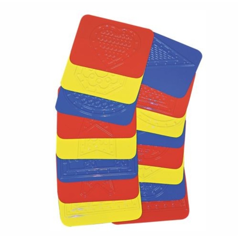 Teach Me Shapes Rubbing Plates
