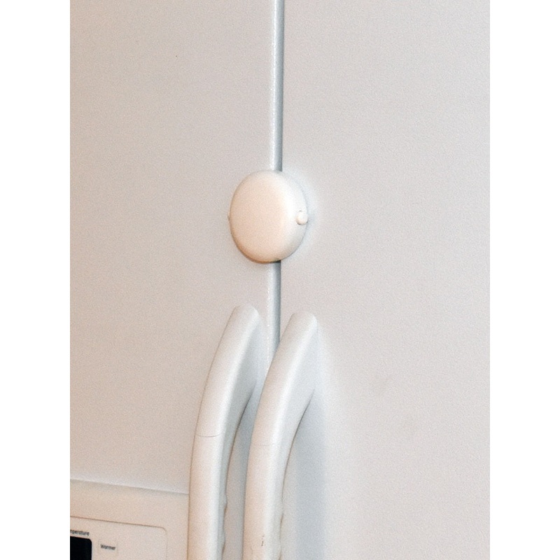 Adhesive Fridge Lock – White
