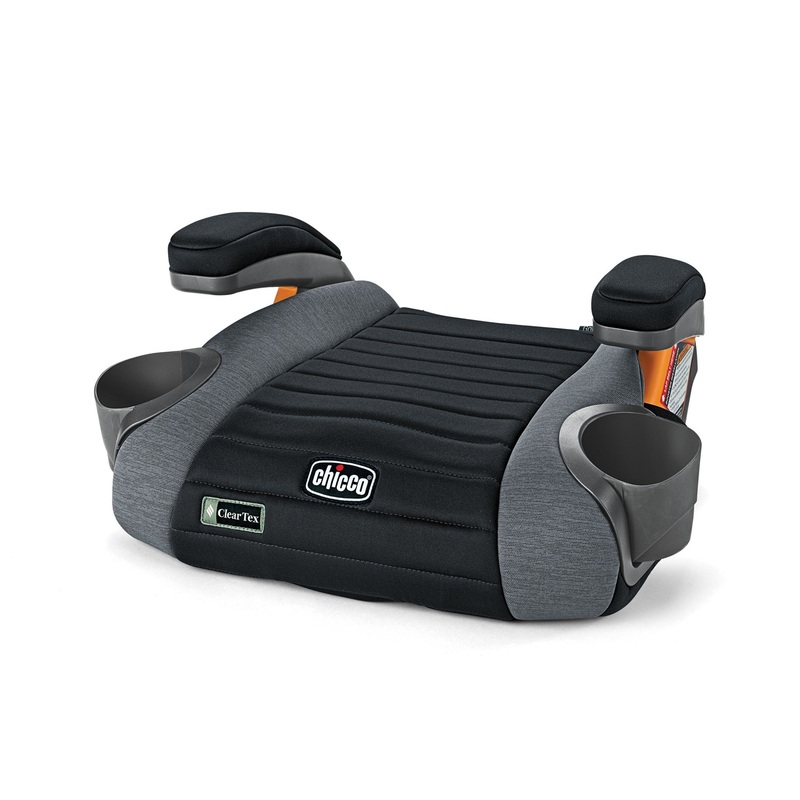 GoFit Cleartex Backless Booster Car Seat – Shadow