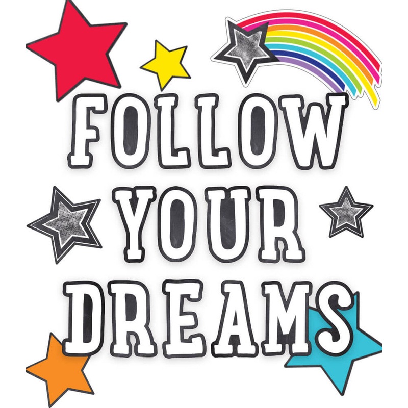Follow Your Dreams Bulletin Board Set(C)