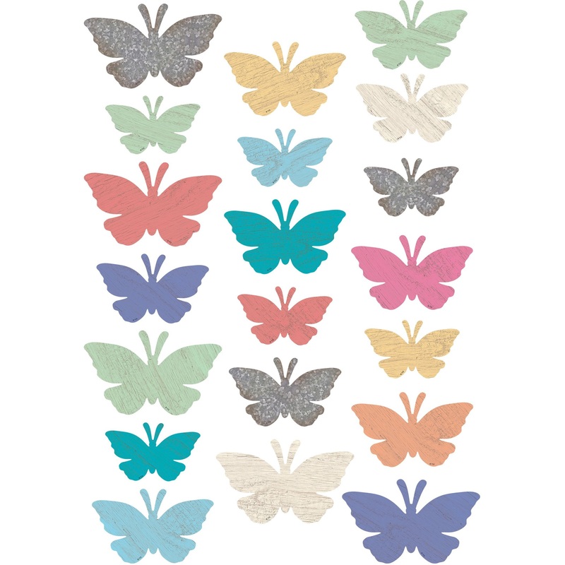 Home Sweet Classroom Butterflies Accents – Assorted Sizes(C)