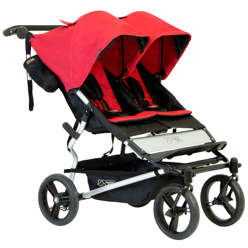 Mountain Buggy Duet Aerotech Double Stroller – Chili