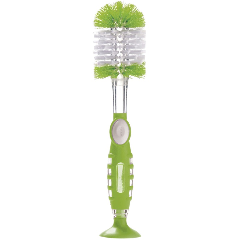 Munchkin Soap Dispensing Bottle Brush – Green