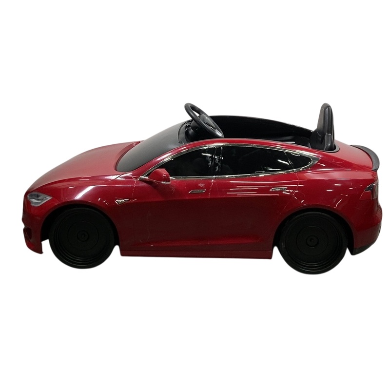Radio Flyer Tesla Model S For Kids, Red