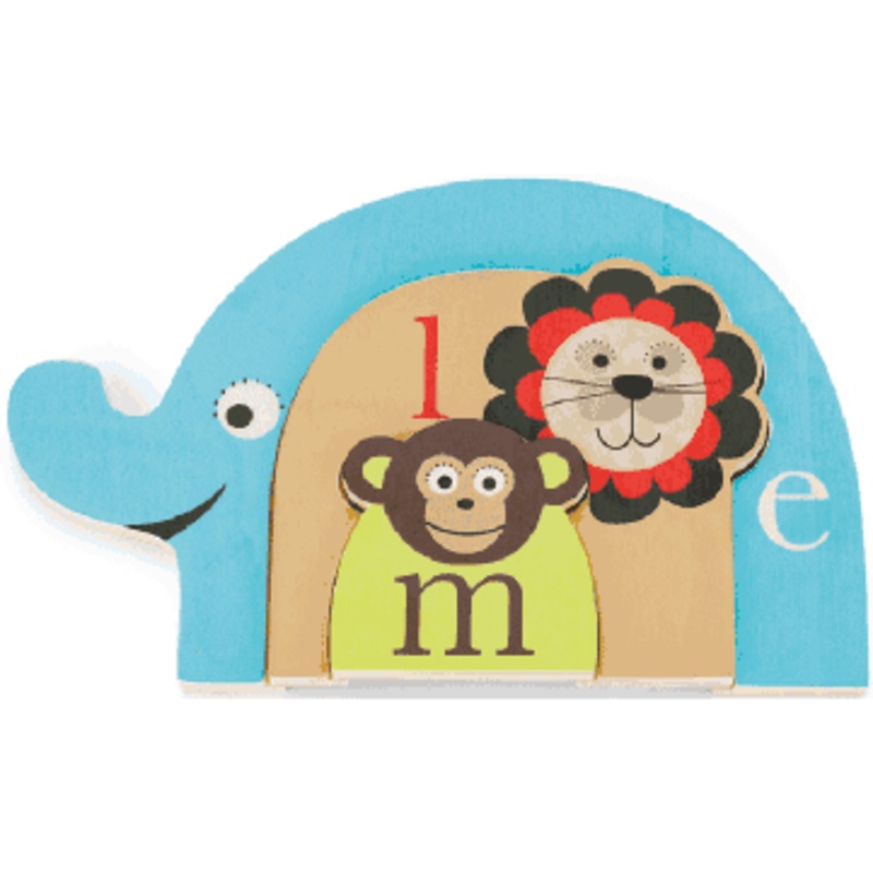 Skip Hop Alphabet ZOO Nesting Animal Puzzle