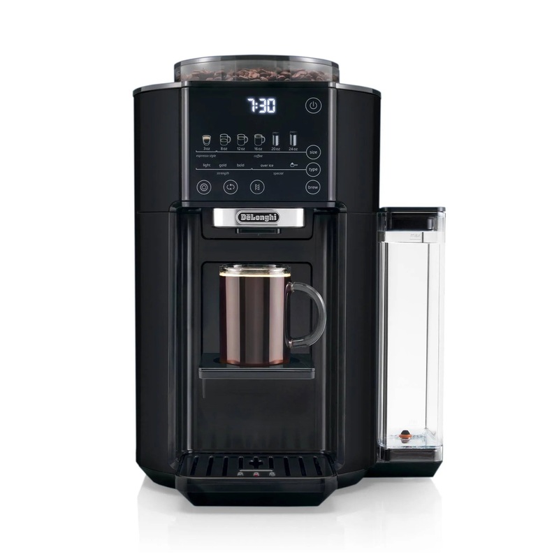 TrueBrew Automatic Coffee Maker with Bean Extract Technology – Black Matte (See Description)