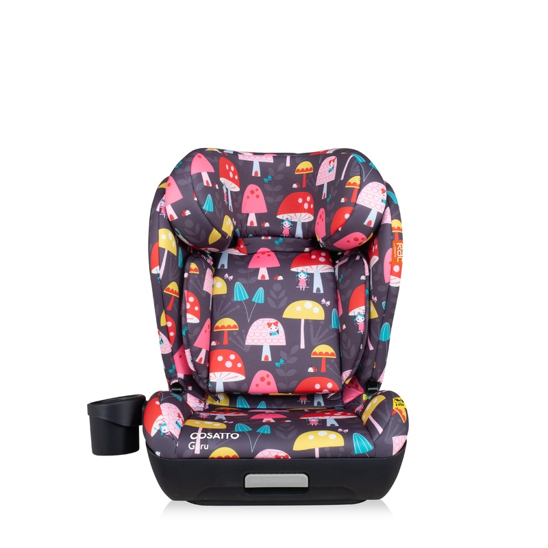 Guru i-size Car Seat Mushroom Magic Charcoal