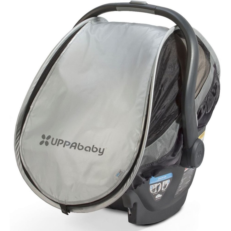 UPPAbaby Open Box Cabana Infant Car Seat Shade – Jake (Black)