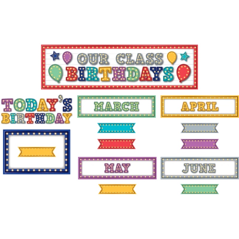 BIRTHDAYS MARQUEE MINI BB
