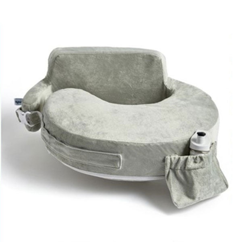My Brest Friend Super Deluxe Nursing Pillow, Platinum