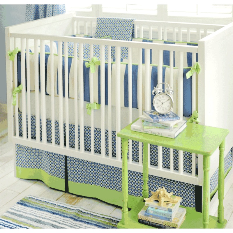 New Arrivals Boardwalk 3 Piece Baby Crib Bedding Set