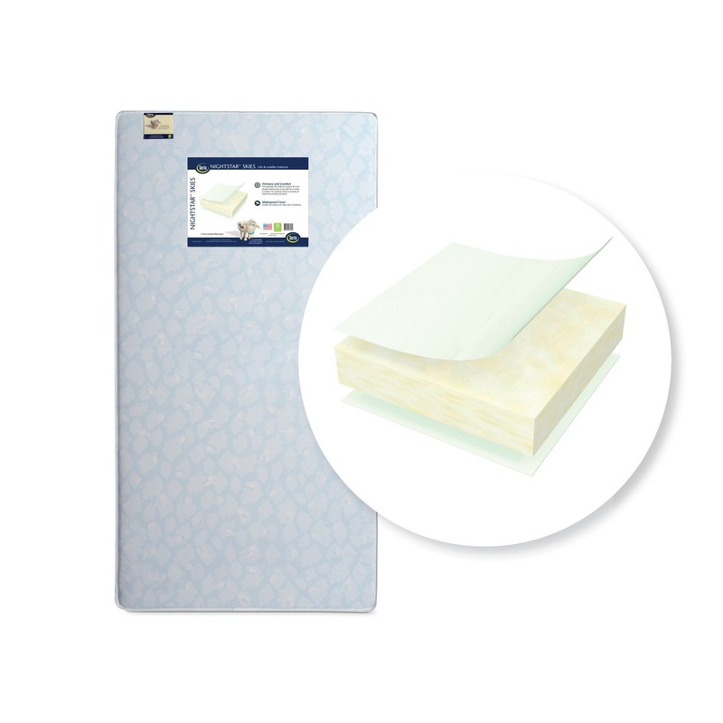 Serta Nightstar Skies Crib & Toddler Mattress