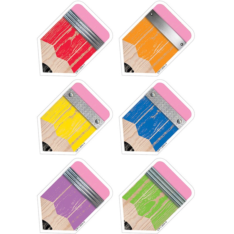 Upcycle Style Pencils 3″ Designer Cut-Outs