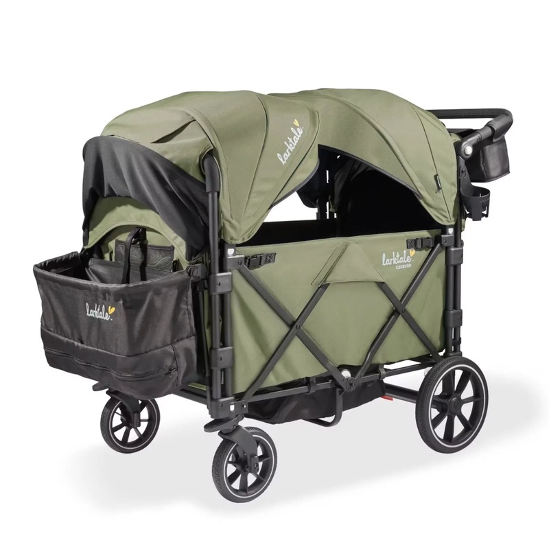 Caravan Quad 4-Seater Stroller Wagon – Chelsea Green