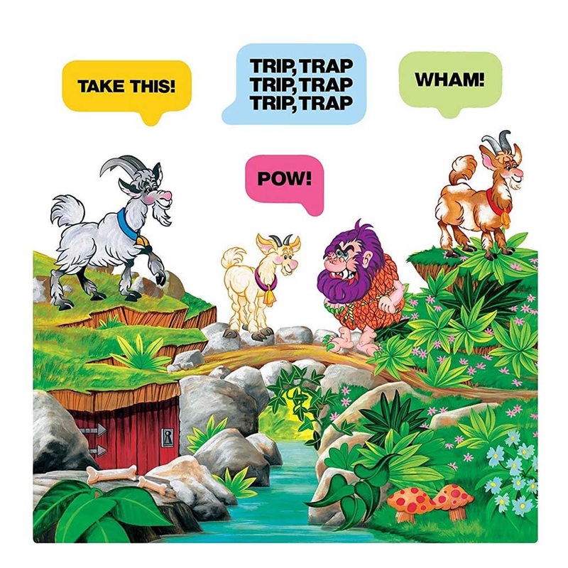 Fairy Tales Flannelboard Set – Billy Goats Gruff
