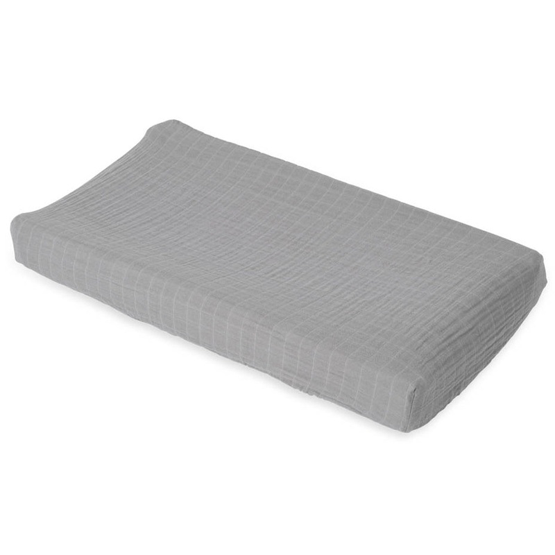 Little Unicorn Cotton Muslin Changing Pad Cover – Nickel