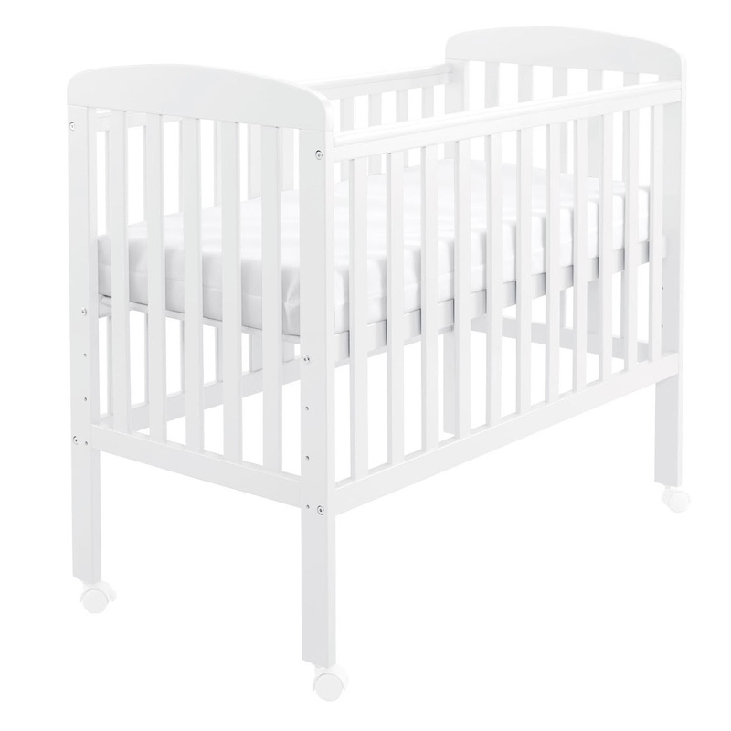 Babymore Space Saver Cot – White