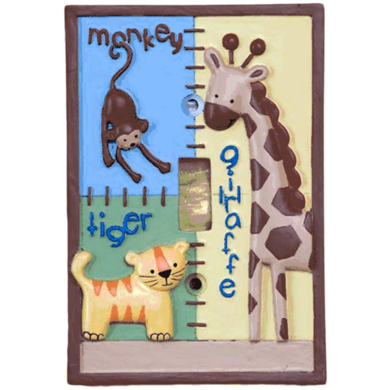 Kids Line T is for Tiger Switch Plate Cover