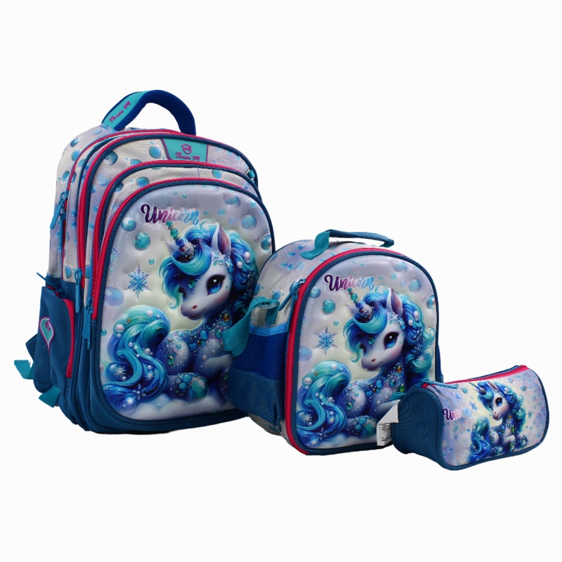 Unicorn School Set  16 Inches