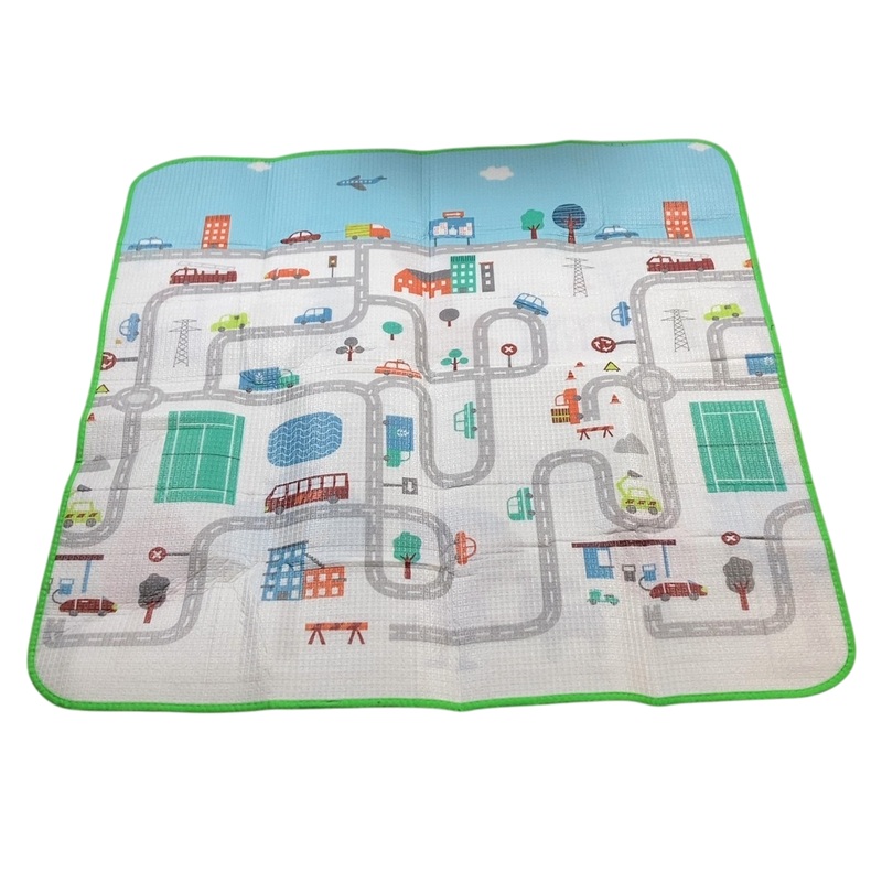 Baby Playpen with Double Sided Mat 50×50