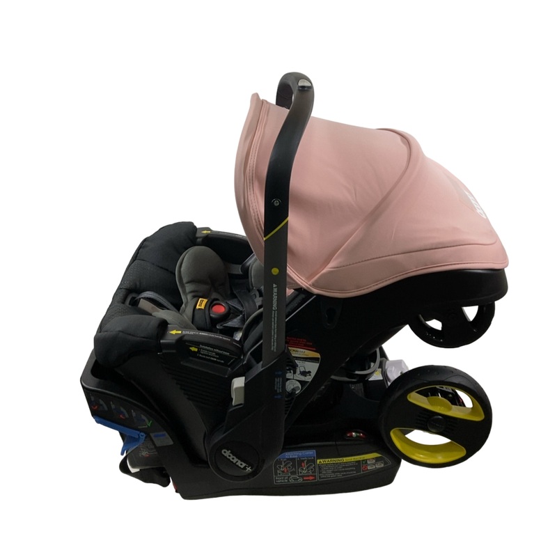 Doona Infant Car Seat & Stroller Combo, 2023, Blush Pink