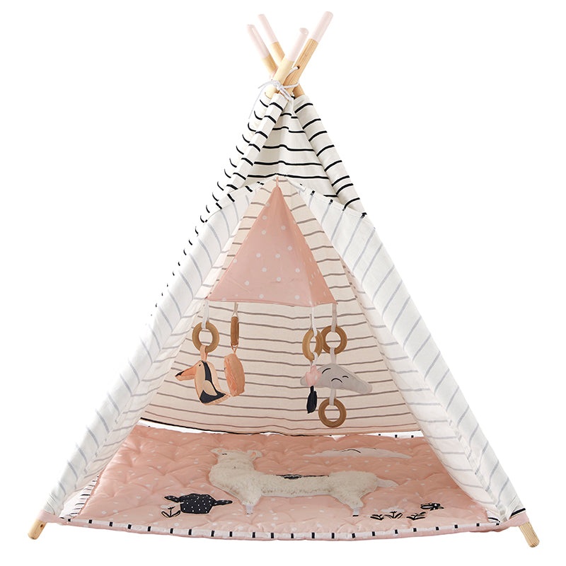 Wonder & Wise Llama Baby Activity Play Tent