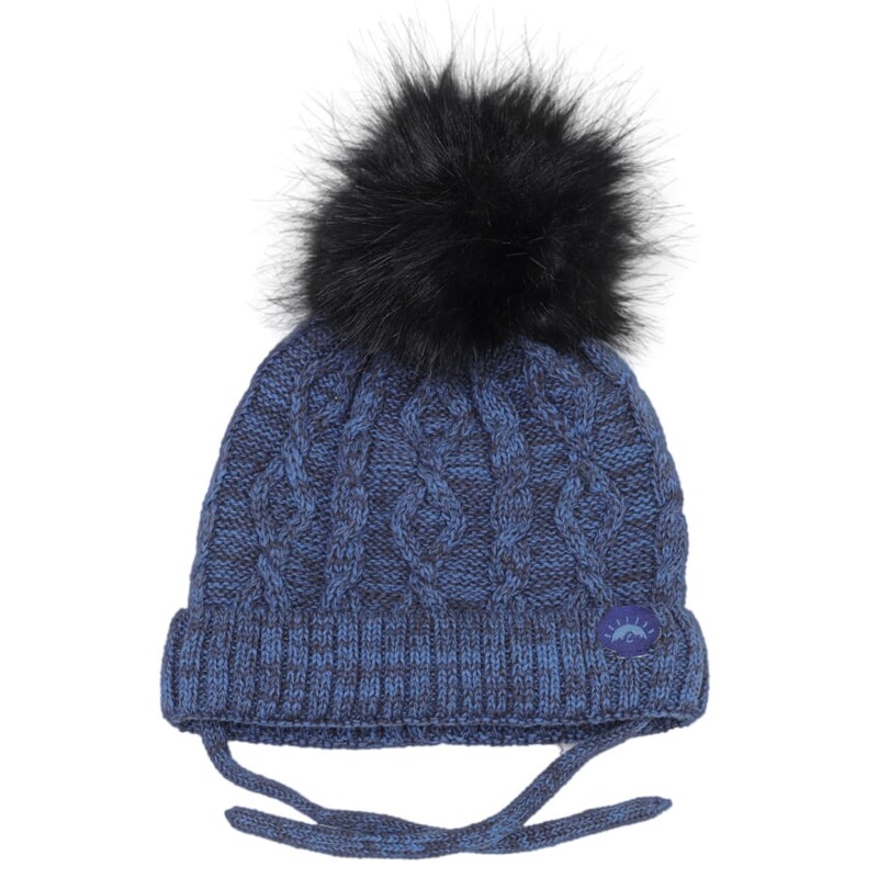 Cable Pom Hat