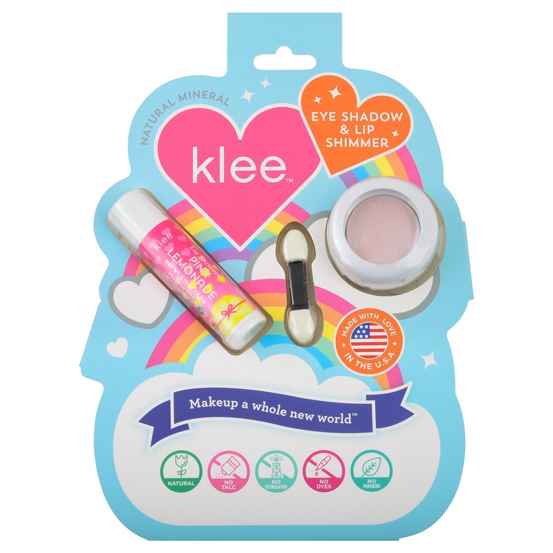 Klee Kids Primrose Shimmer – Eye Shadow and Lip Shimmer Set