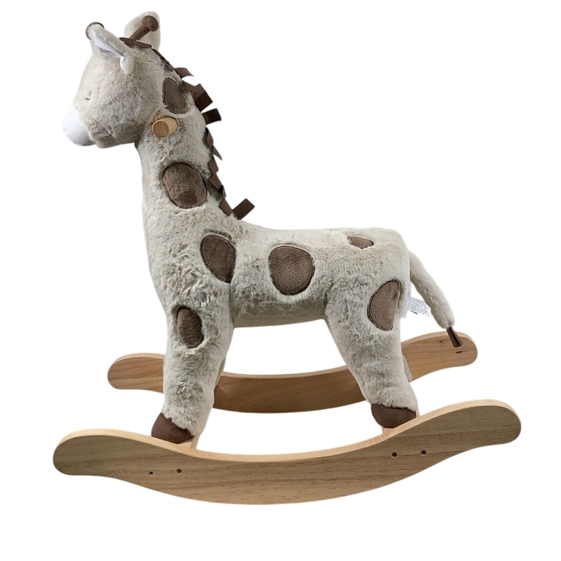 Pottery Barn Kids Plush Animal Rocker, Giraffe