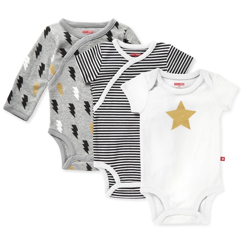 Skip Hop Star-Struck Bodysuit, 3-Pack