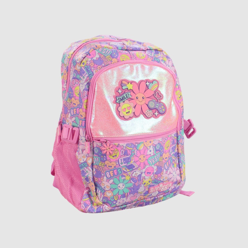 BFFS Pink 17 Inches Backpack