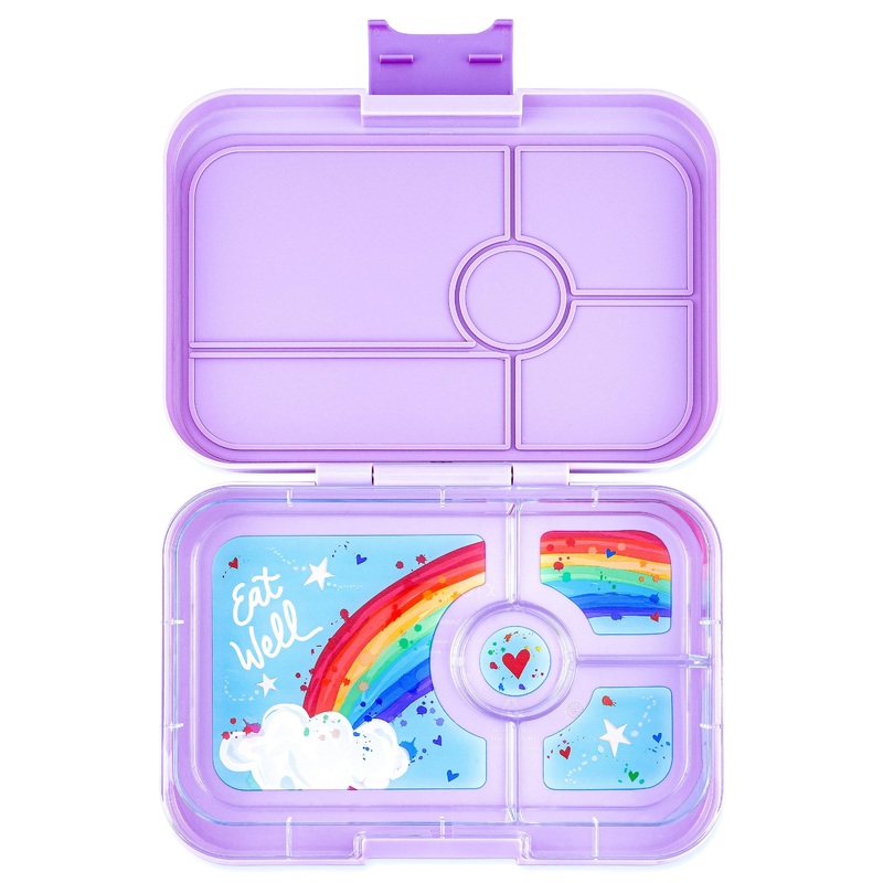 Yumbox Tapas Lunch Box – Seville Purple – Leakproof Rainbow
