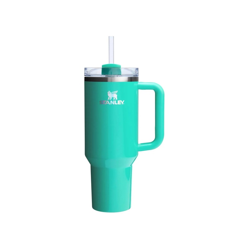 40 oz Stainless Steel H2.0 Flowstate Quencher Tumbler Gumdrop Green