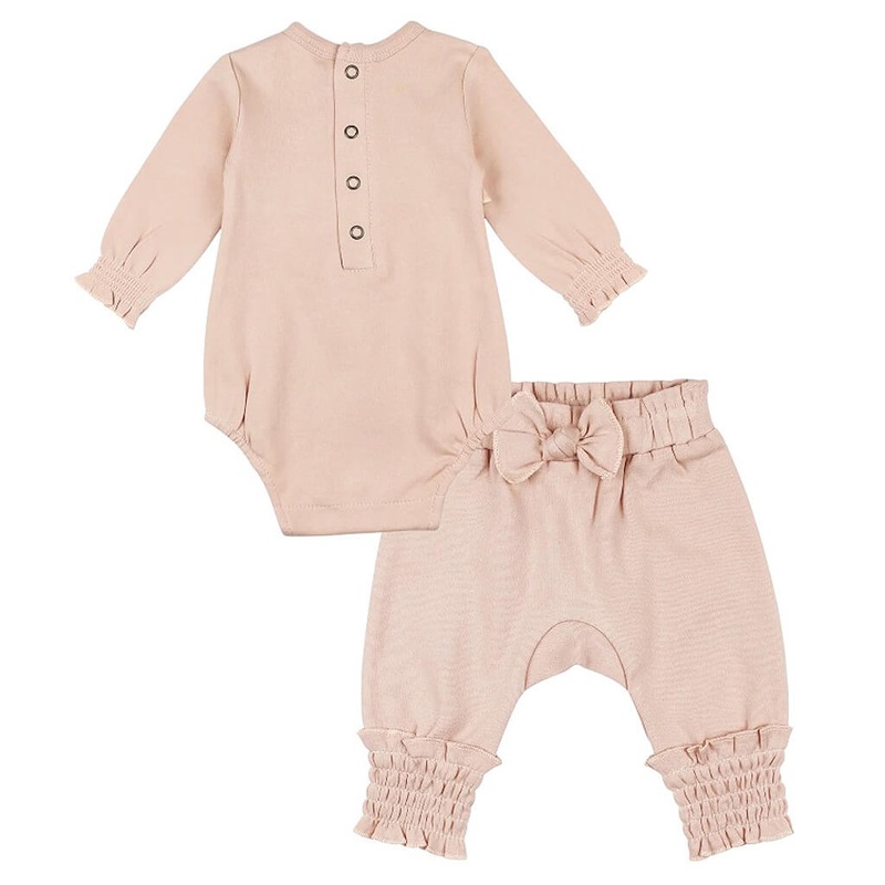 Bodysuit + Pants Set Rosewater