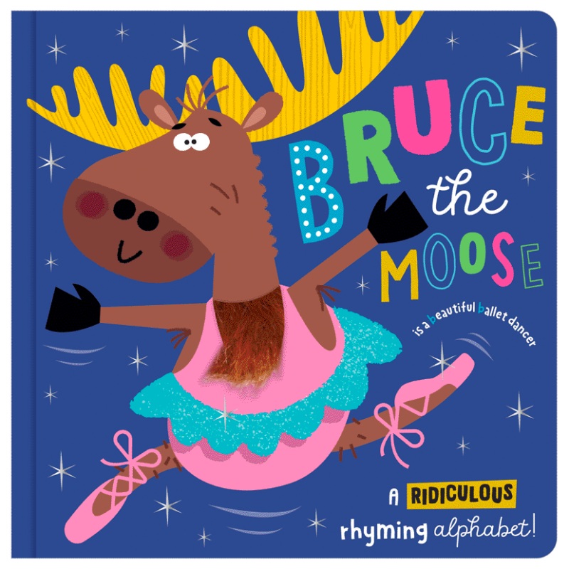 Bruce the Moose Board Book