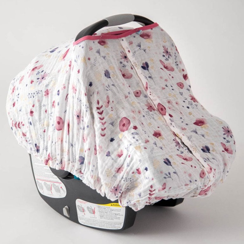 Little Unicorn Cotton Muslin Car Seat Canopy – Fairy Garden