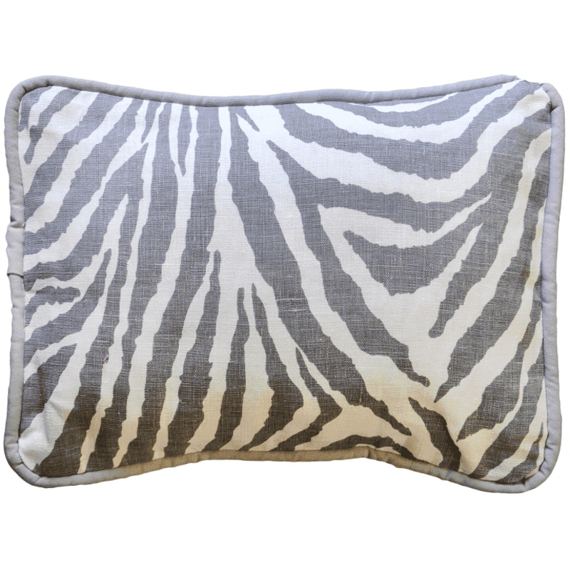 New Arrivals Safari in Gray Throw Pillow – 16 x 16