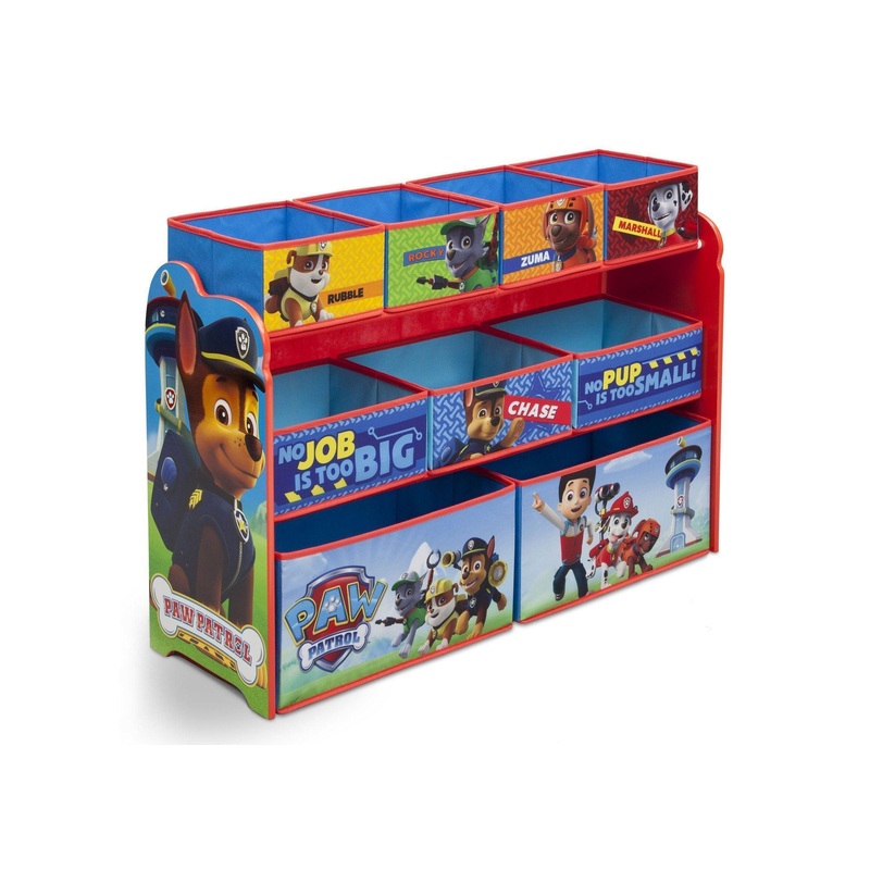 PAW Patrol Deluxe Multi-Bin Toy Organizer