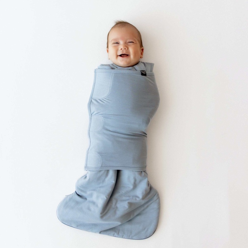 Sleep Bag Swaddler in Slate 1.0